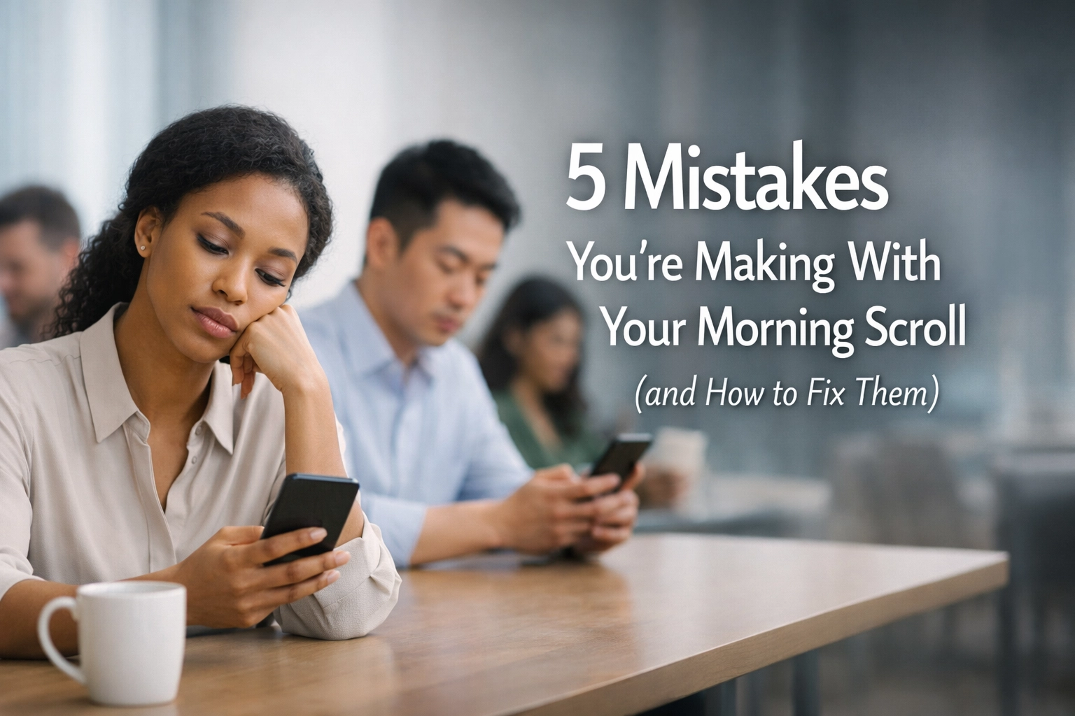[HERO] 5 Mistakes You’re Making With Your Morning Scroll (and How to Fix Them)