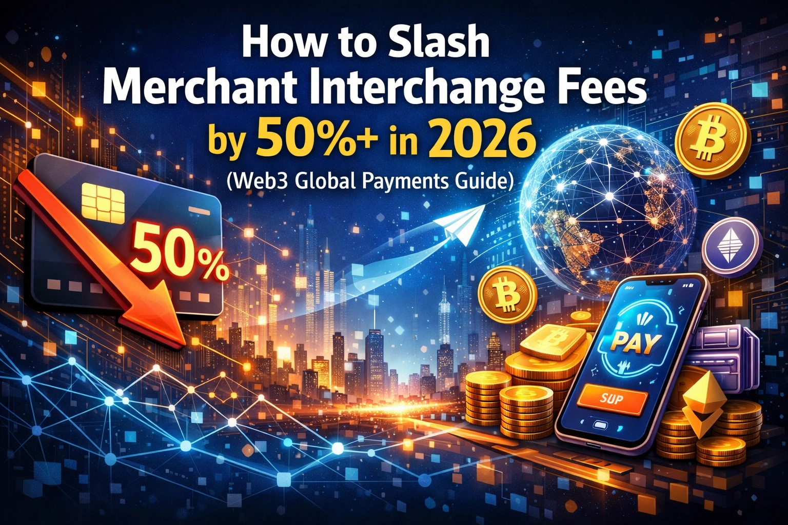 [HERO] How to Slash Merchant Interchange Fees by 50%+ in 2026 (Web3 Global Payments Guide)
