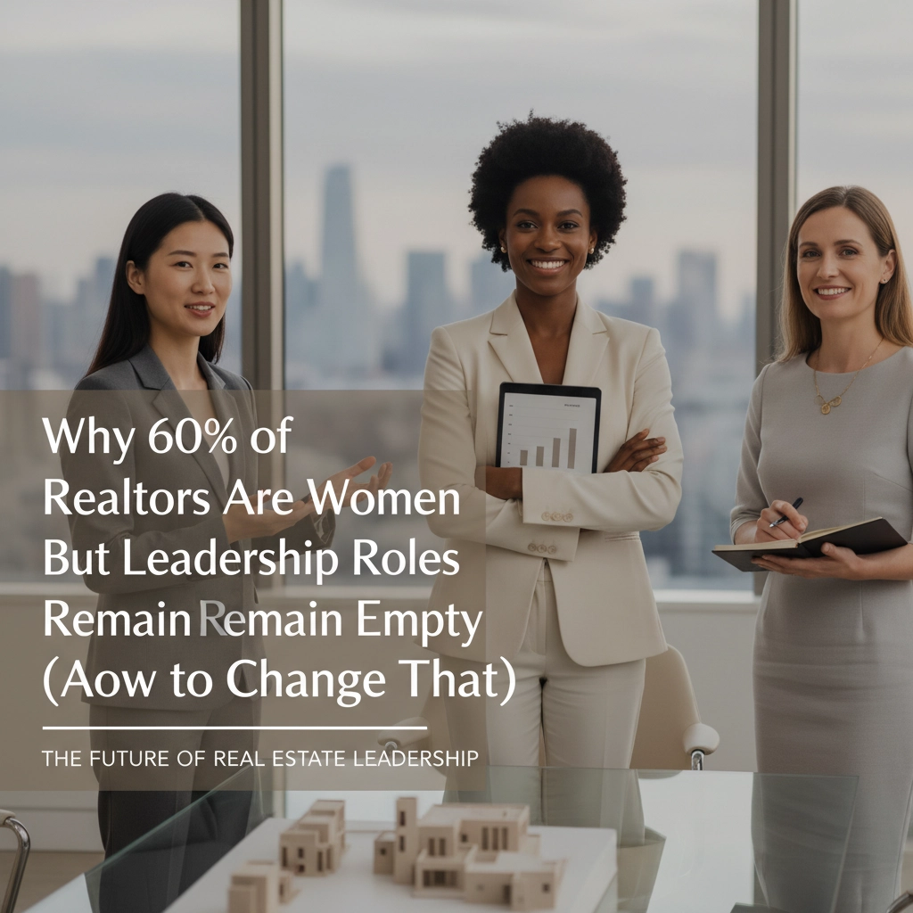 Why 60% of Realtors Are Women But Leadership Roles Remain Empty (And How to Change That)