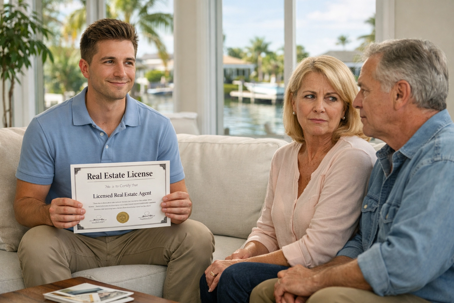 Homeowners interviewing realtors in Cape Coral to avoid hiring friends without experience.