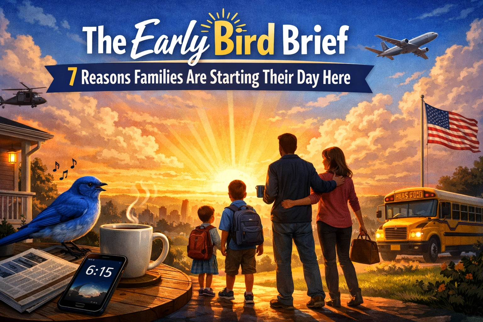[HERO] The Early Bird Brief: 7 Reasons Families Are Starting Their Day Here