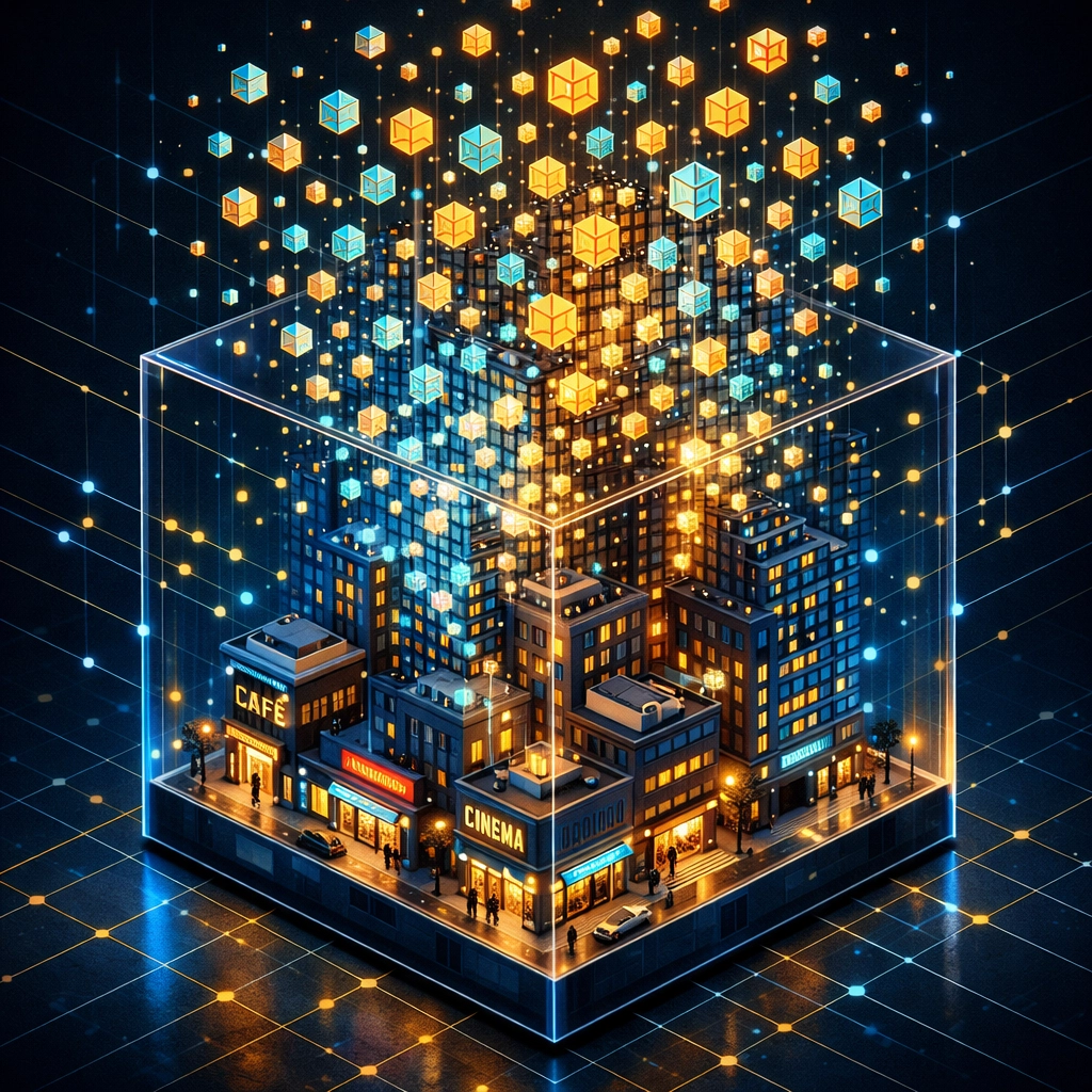 Commercial real estate property being tokenized into digital blockchain assets