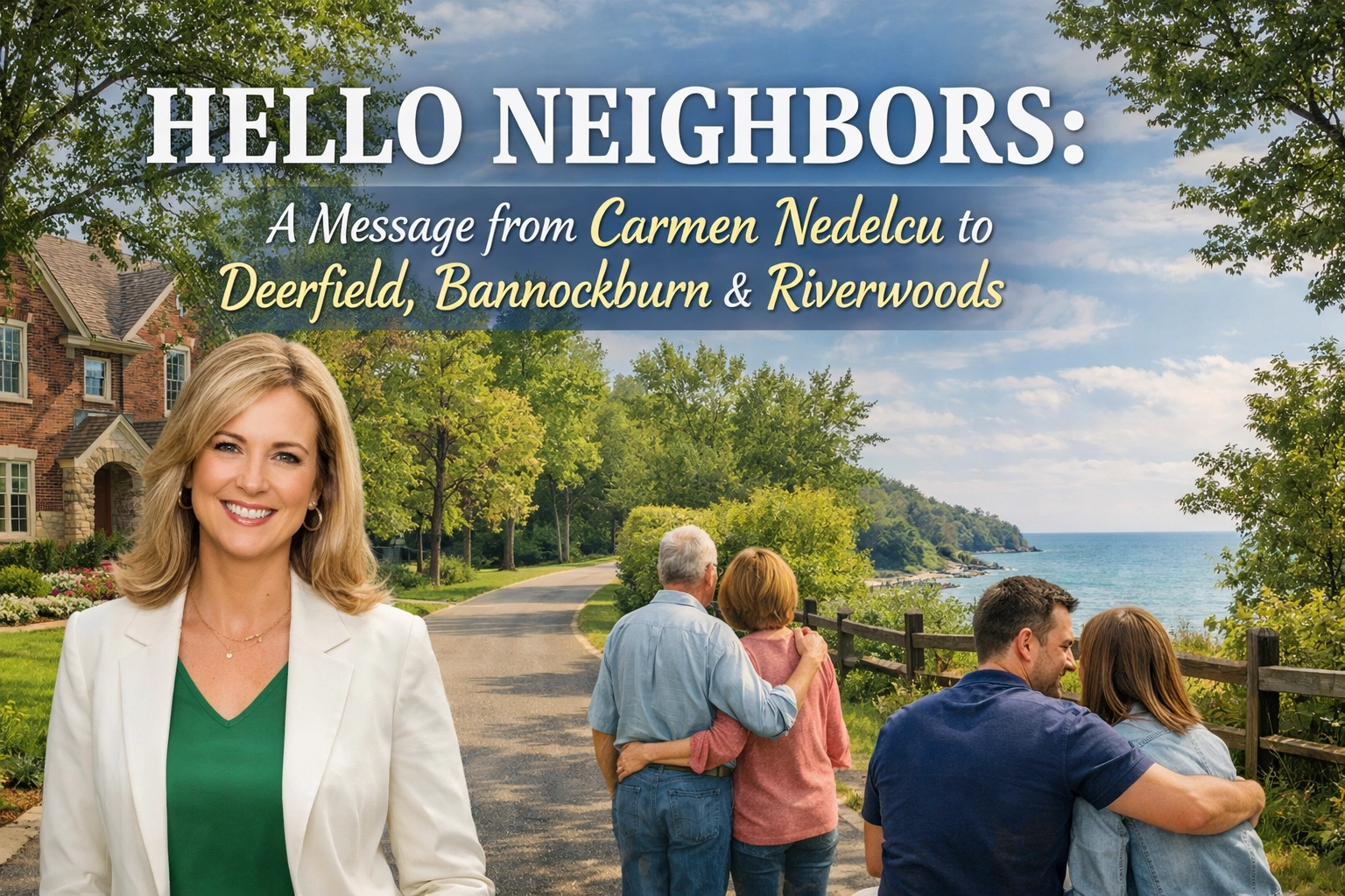 HELLO NEIGHBORS: A Message from Carmen Nedelcu to Deerfield, Bannockburn & Riverwoods