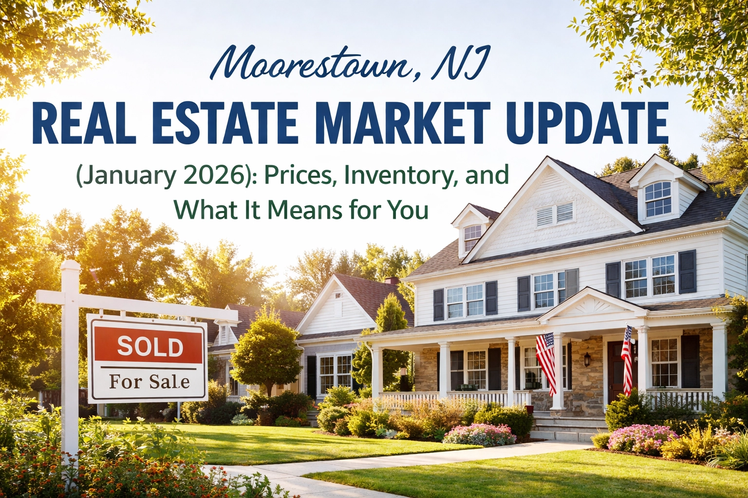 [HERO] Moorestown, NJ Real Estate Market Update (January 2026): Prices, Inventory, and What It Means for You