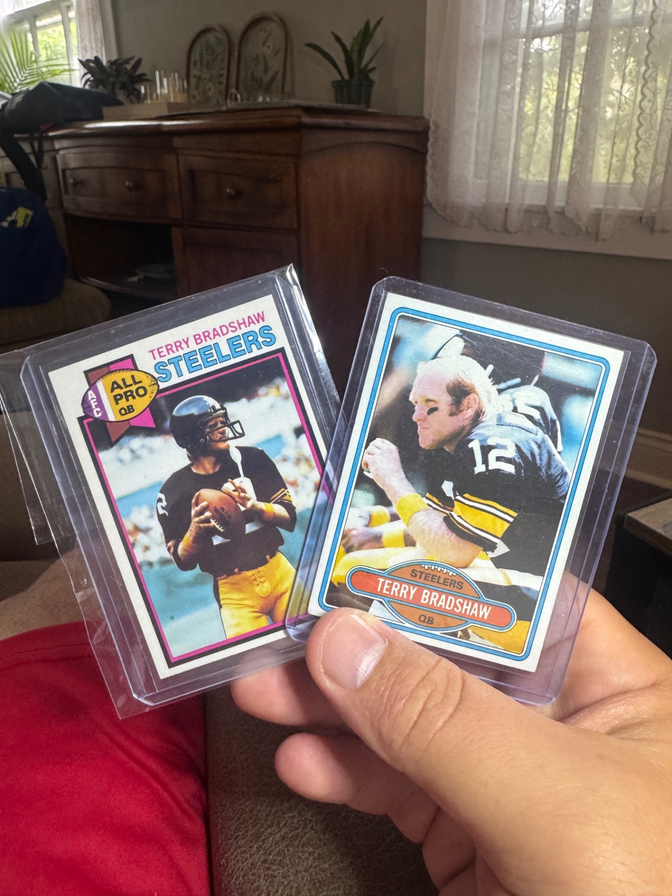 Terry Bradshaw Vintage Football Cards