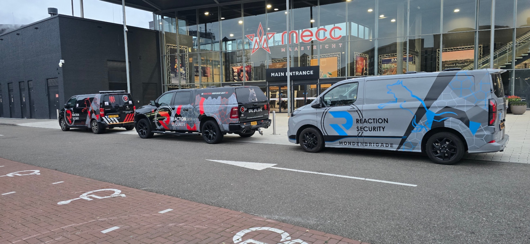 Reaction Security Vehicles at MECC Maastricht