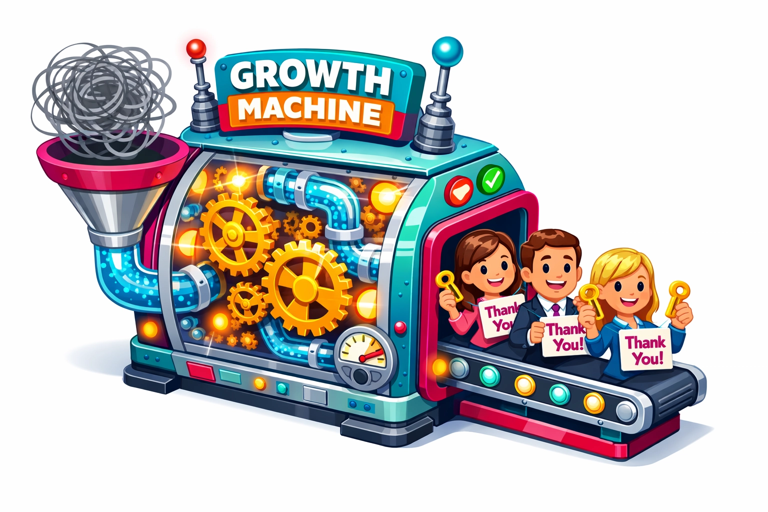 A professional growth machine turning unmanaged enquiries into happy clients for scalable business success.