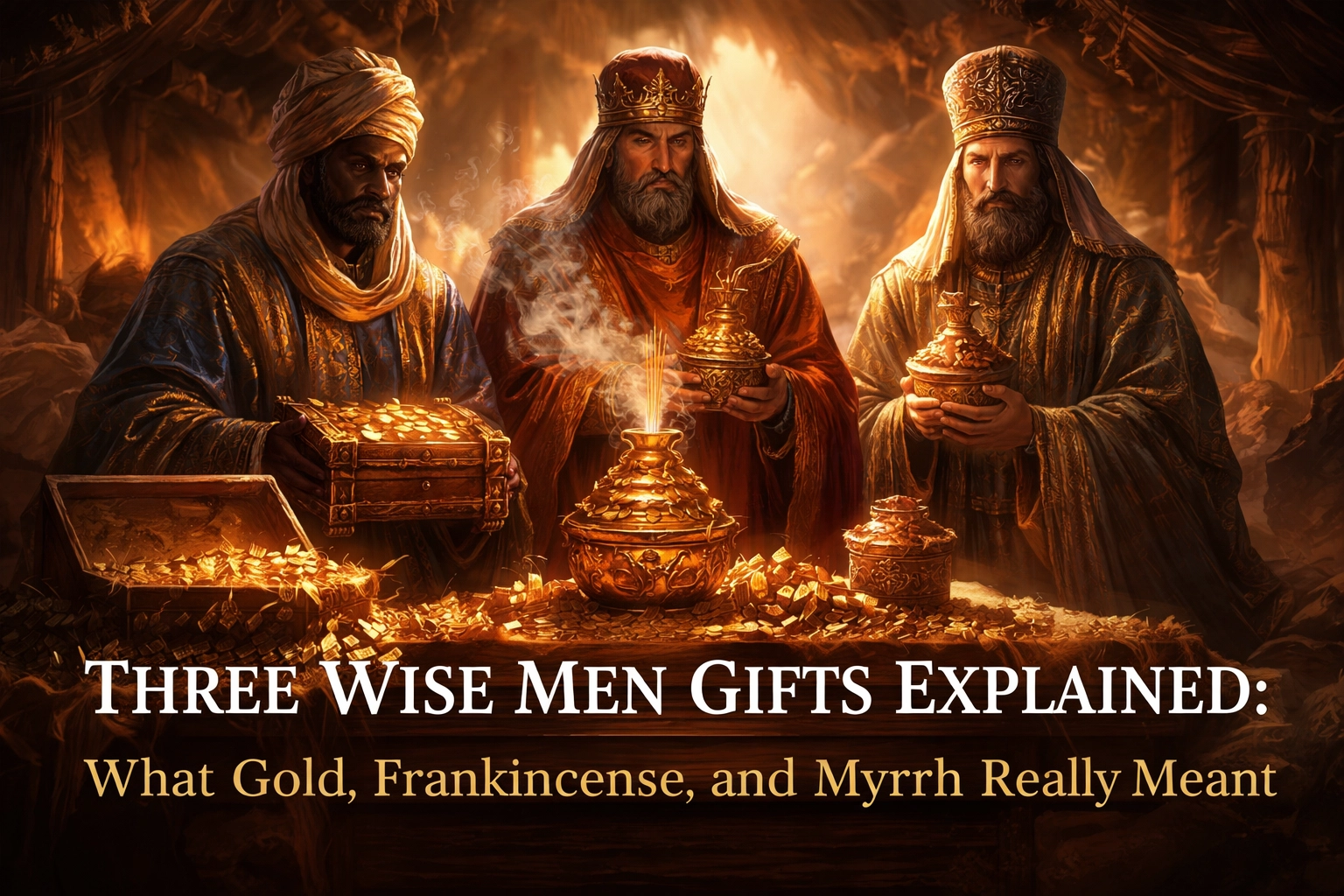 [HERO] Three Wise Men Gifts Explained: What Gold, Frankincense, and Myrrh Really Meant