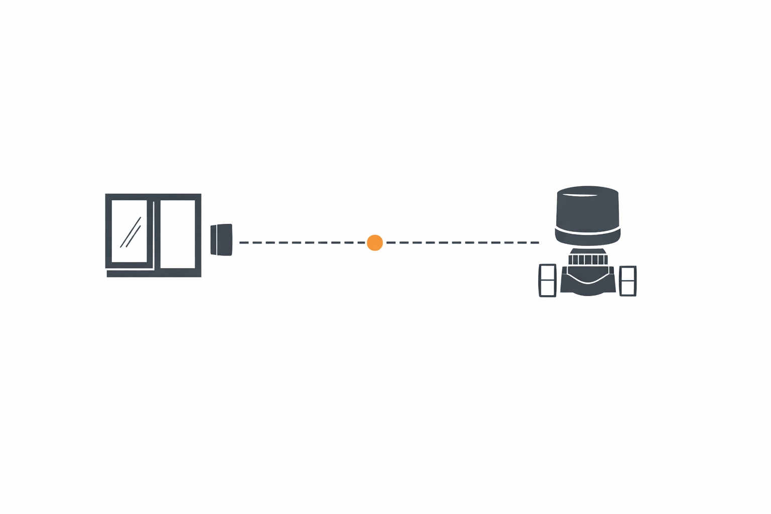 Vernetzung von Fenstersensor und Heizung zur Energieeffizienz im Smart Home
