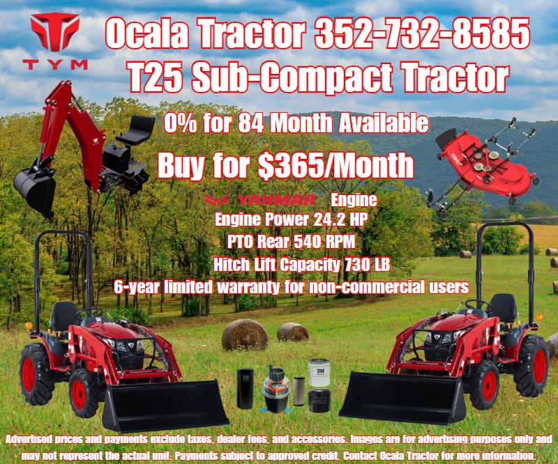 TYM T25 Sub-Compact Tractor