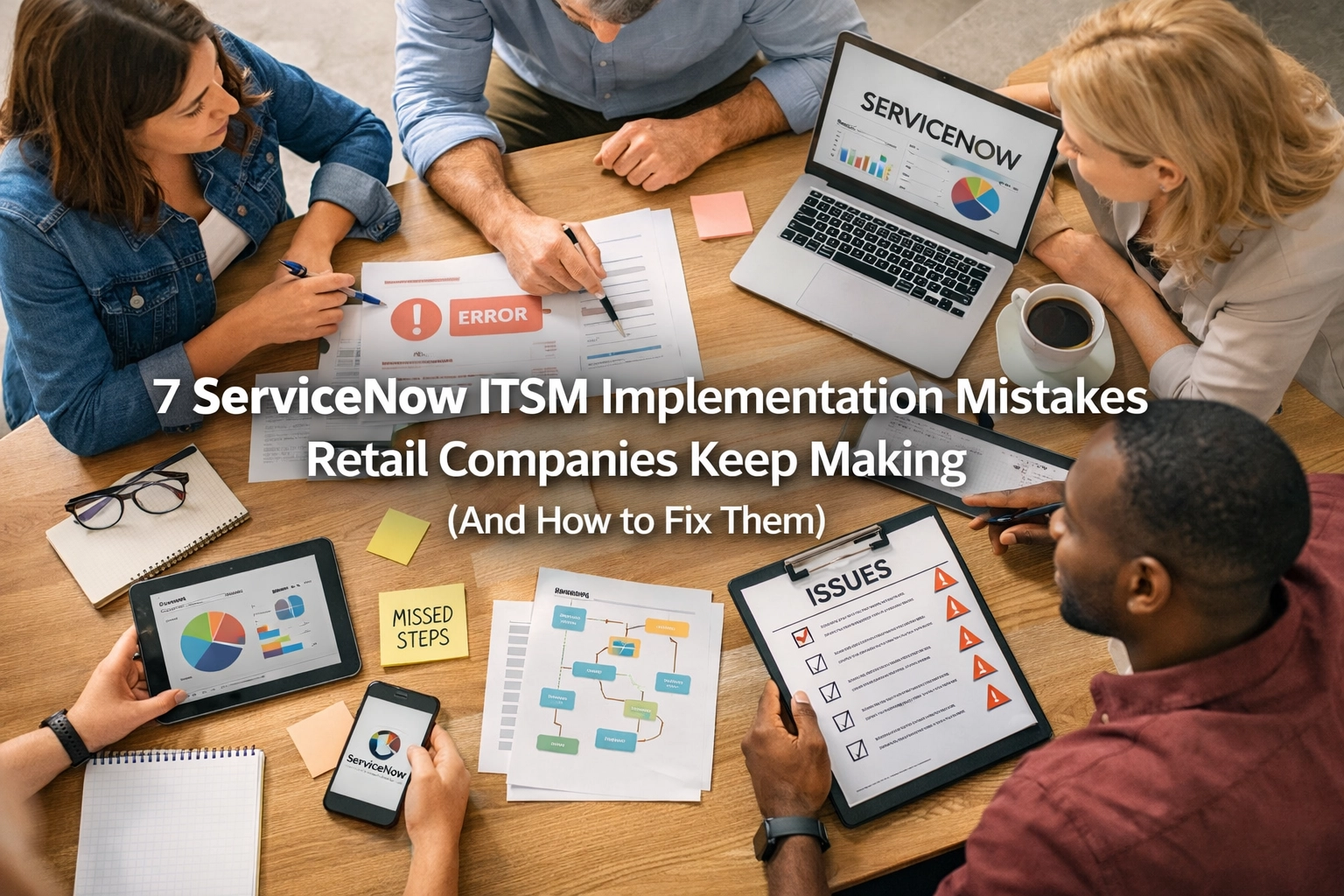 [HERO] 7 ServiceNow ITSM Implementation Mistakes Retail Companies Keep Making (And How to Fix Them)