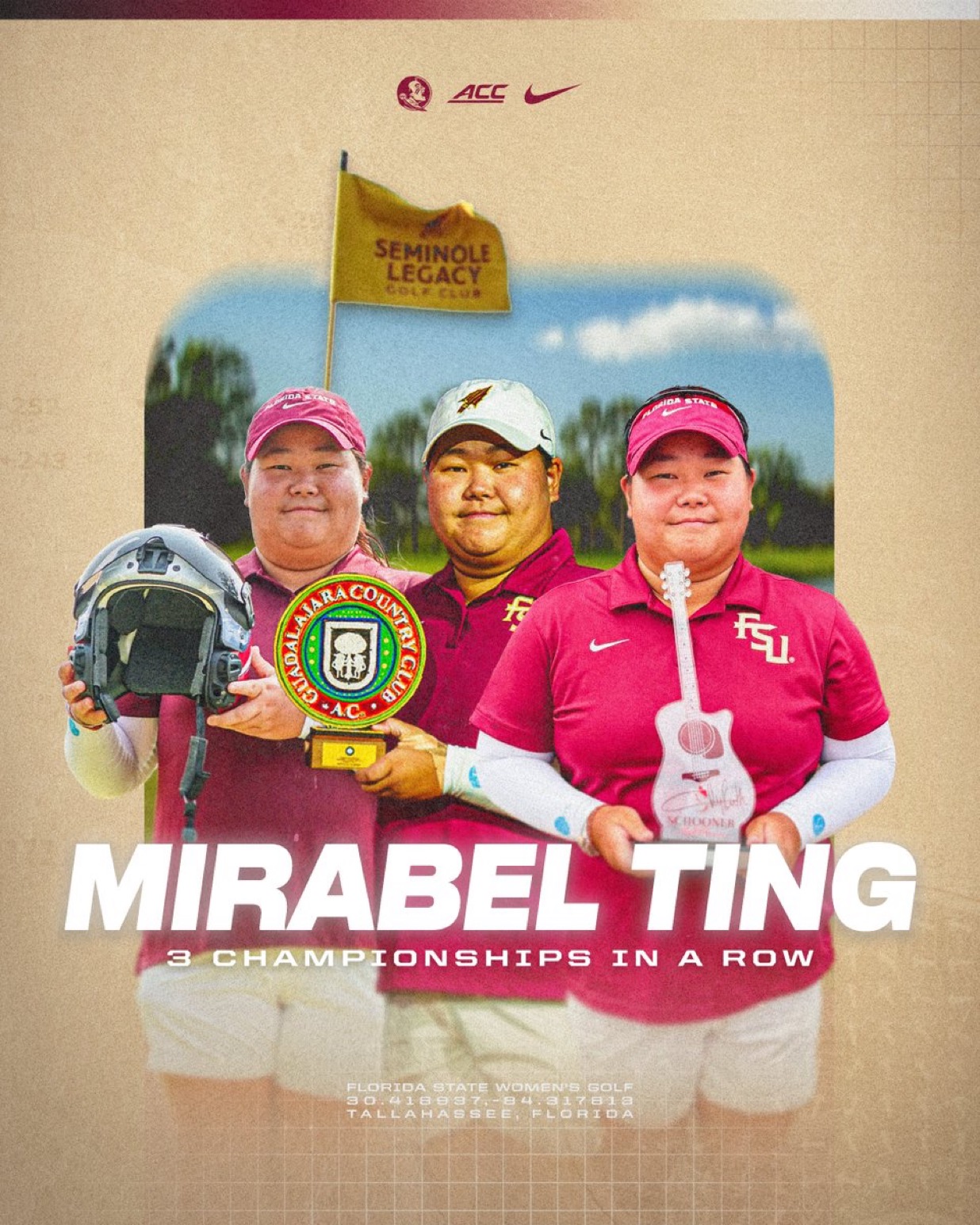Mirabel Ting's FSU Golf Achievements