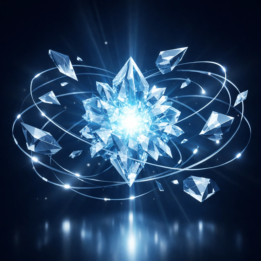 A central digital core representing a single source of truth for multi-location data and automation.