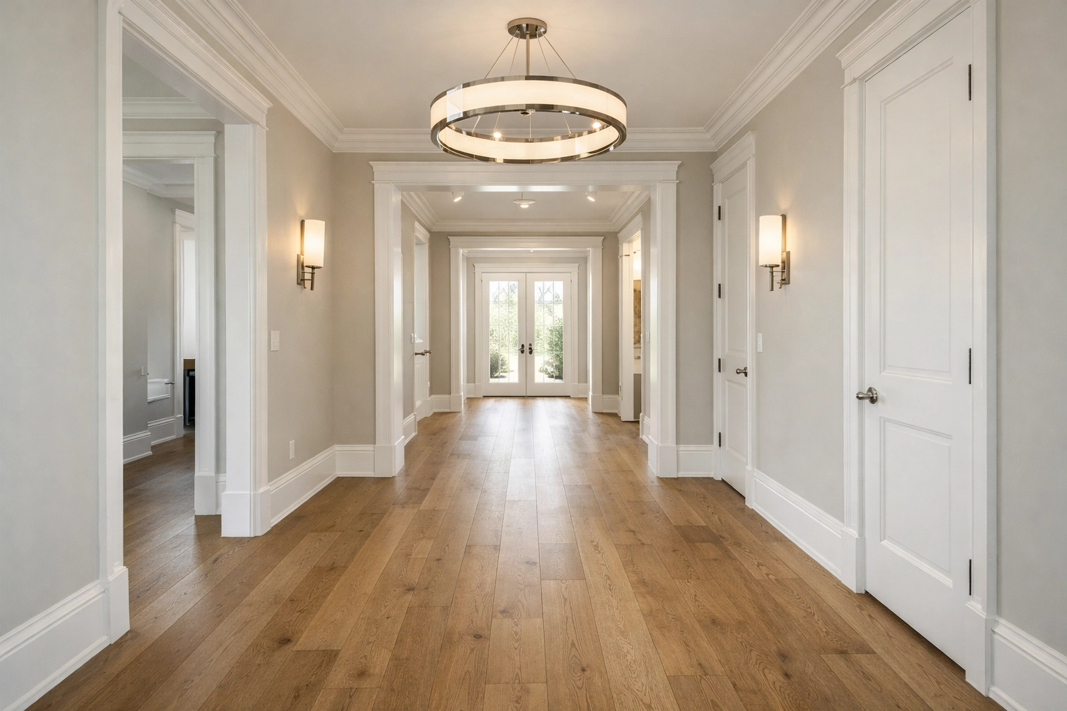 Second Floor Hallway, finished carpentry mississauga