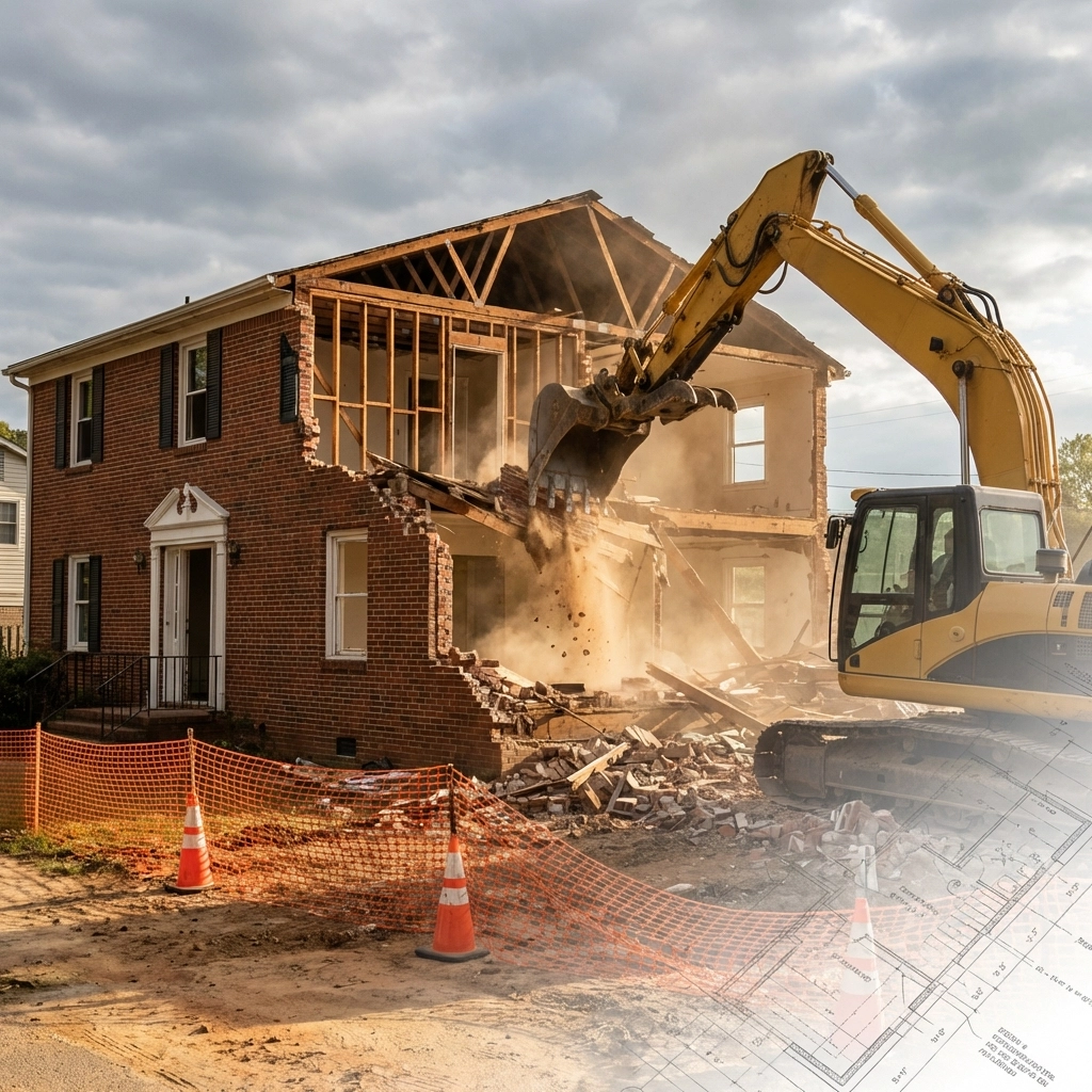 cost of demolition permit nc
