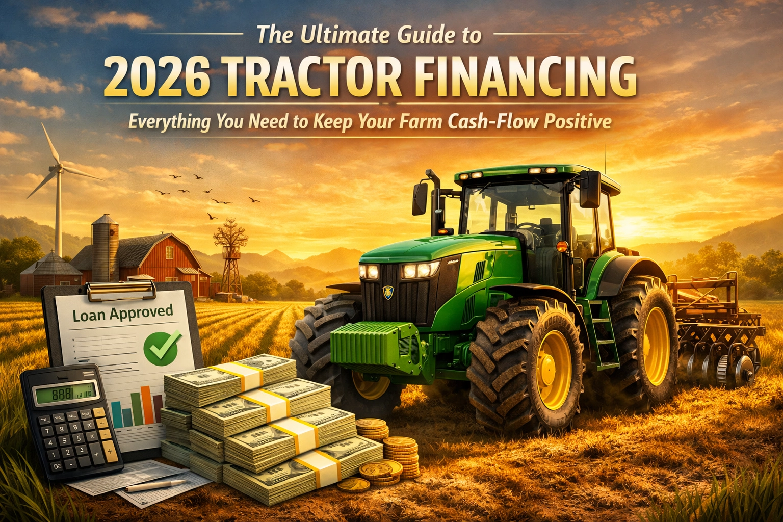 [HERO] The Ultimate Guide to 2026 Tractor Financing: Everything You Need to Keep Your Farm Cash-Flow Positive