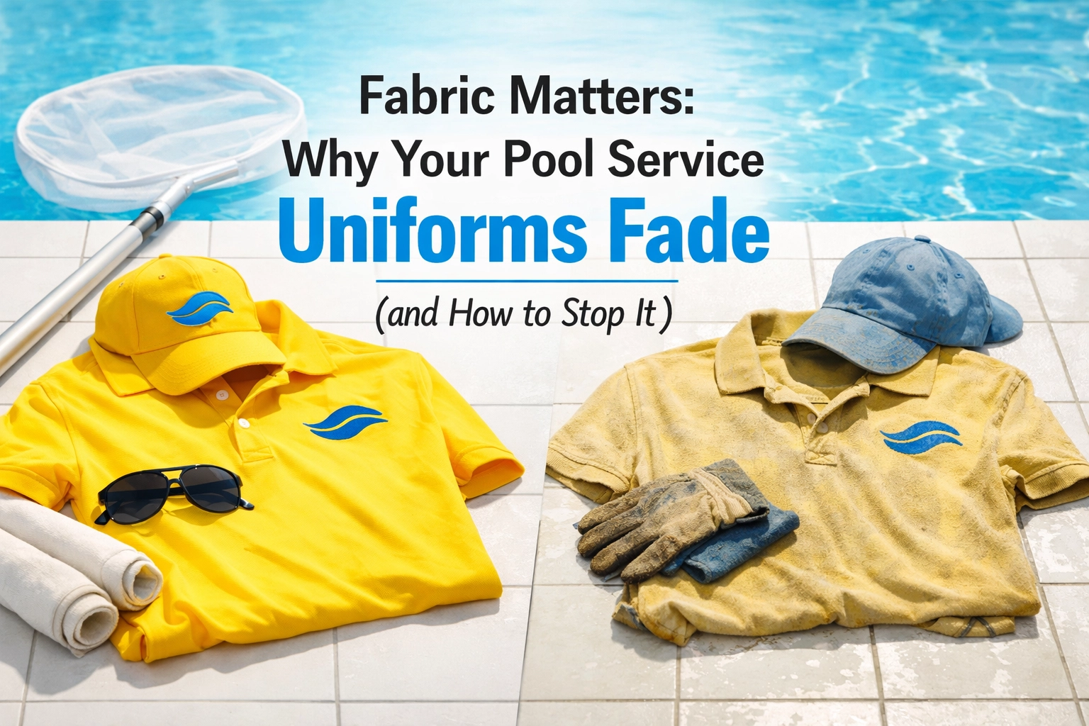 [HERO] Fabric Matters: Why Your Pool Service Uniforms Fade (and How to Stop It)