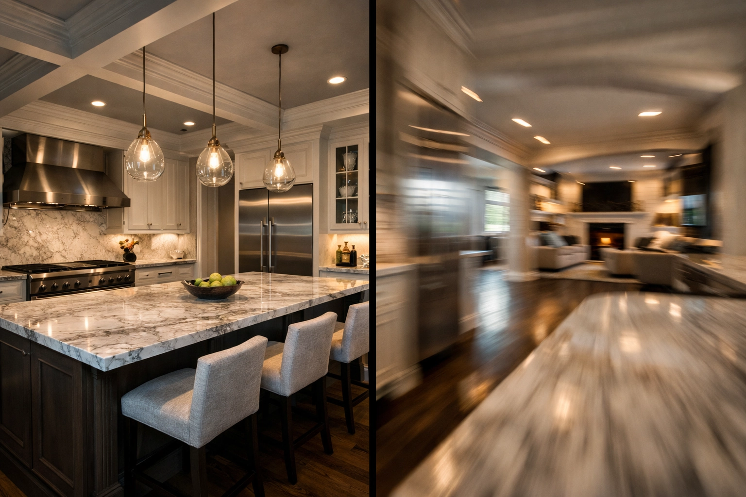 Comparison of real estate photography versus video walkthrough in St. Louis home