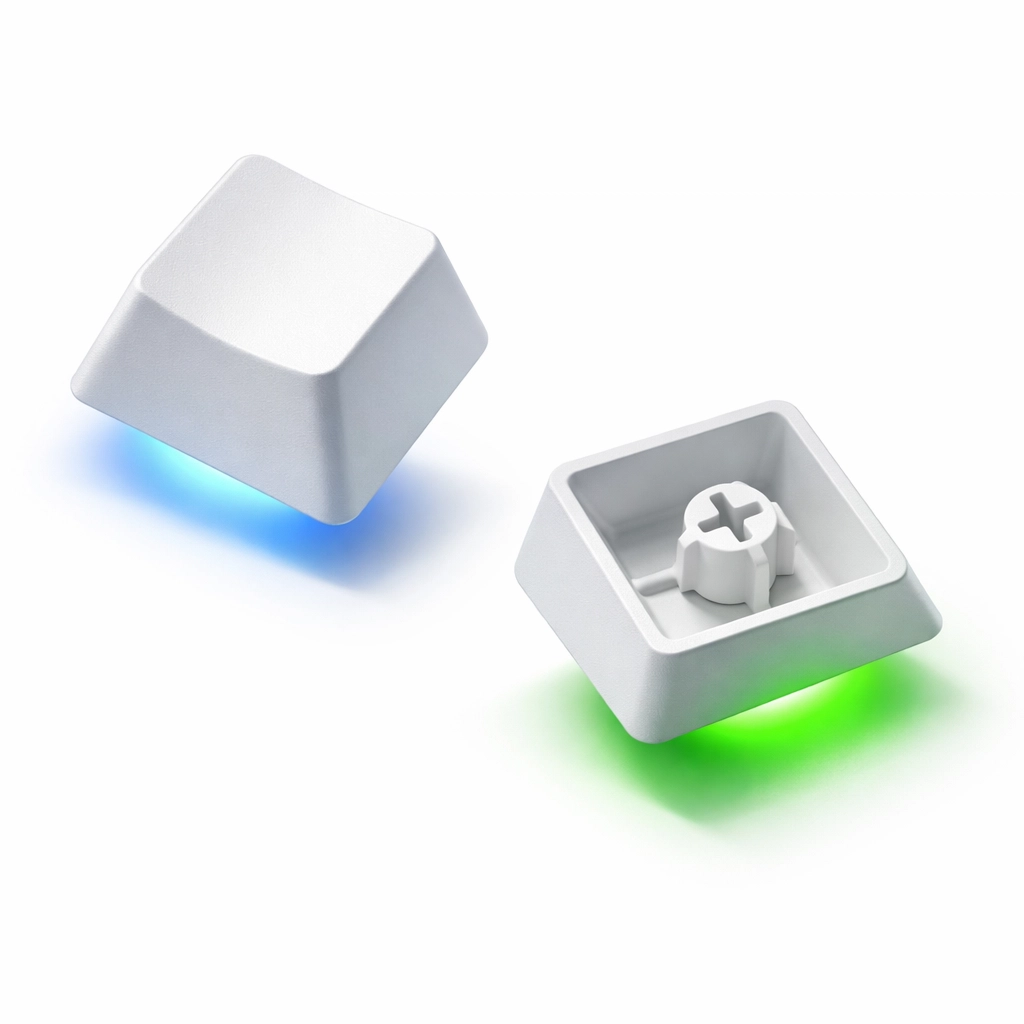 Minimalist keyboard keys representing fast shortcuts to save time typing in a productivity browser extension.