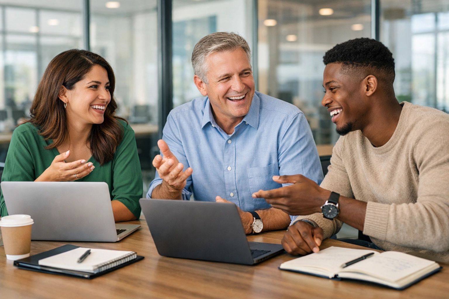Tax professionals discussing retirement planning strategies with clients