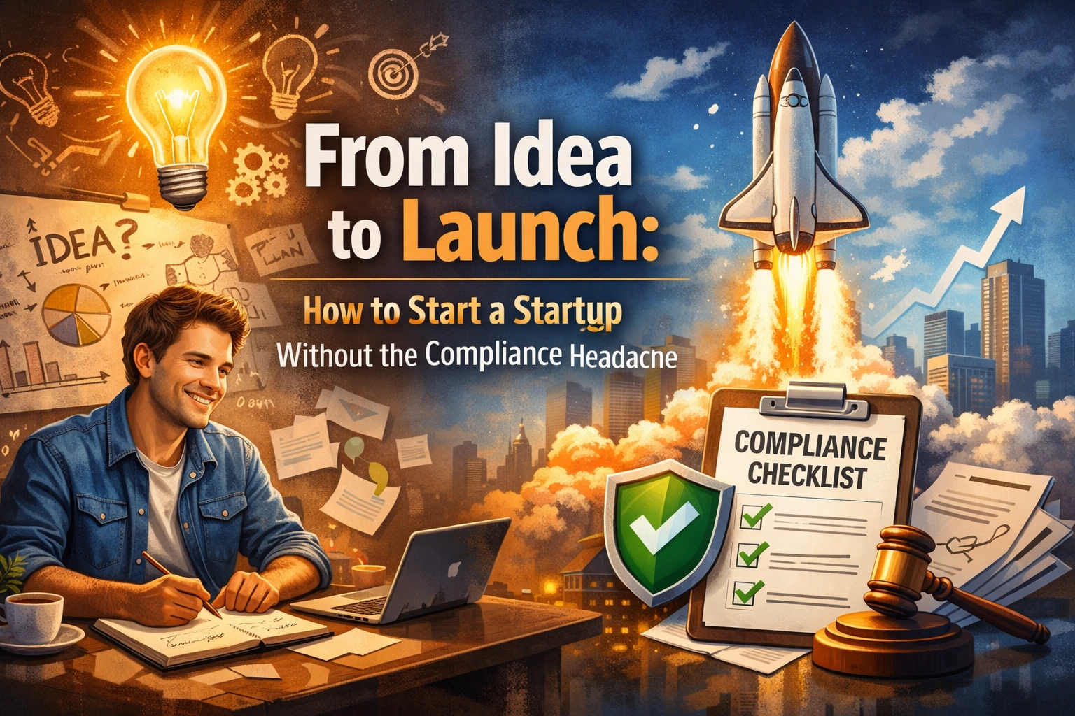 From Idea to Launch: How to Start a Startup Without the Compliance Headache