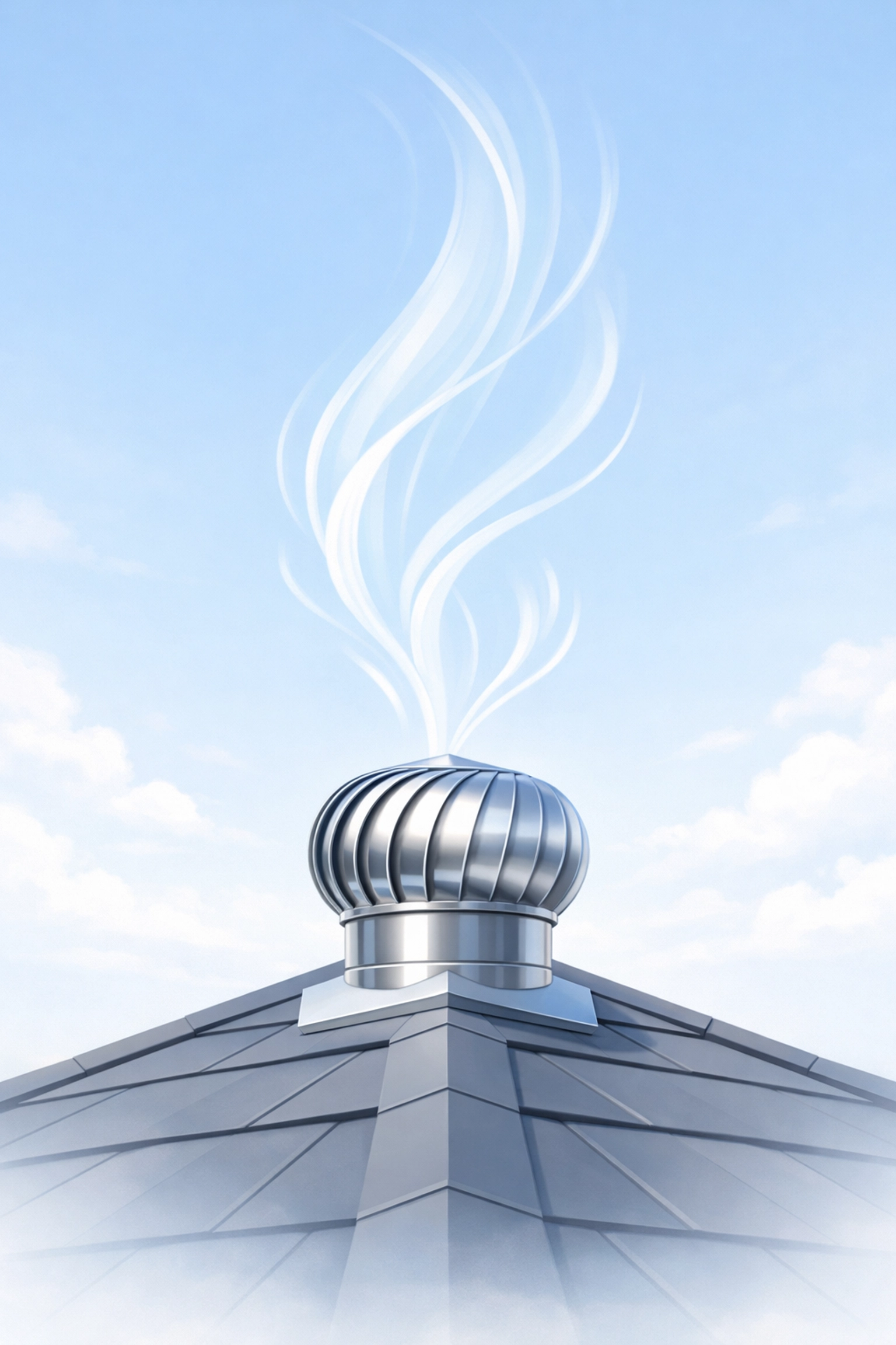 Whirlybird roof vent installation providing energy-efficient ventilation for Sydney homes