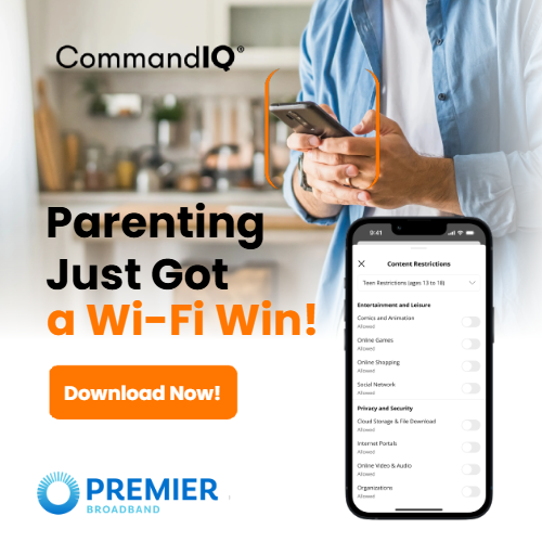 CommandIQ App Parental Controls Promotion