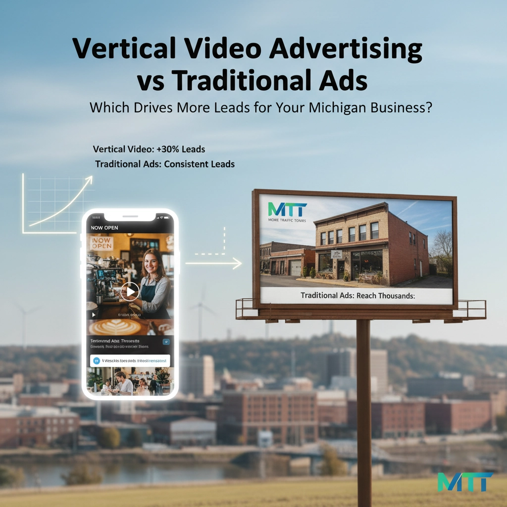 Vertical Video Advertising vs Traditional Ads: Which Drives More Leads for Your Michigan Business?