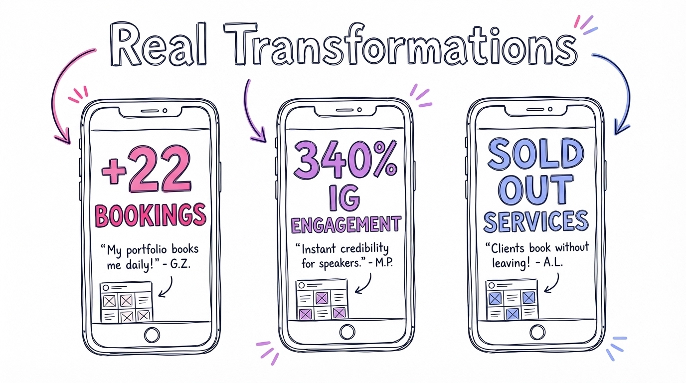 Three Real User Case Studies