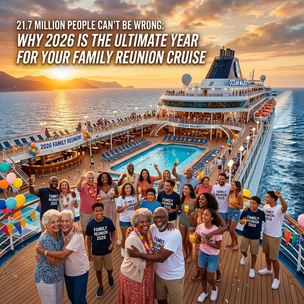 [HERO] 21.7 Million People Can’t Be Wrong: Why 2026 is the Ultimate Year for Your Family Reunion Cruise