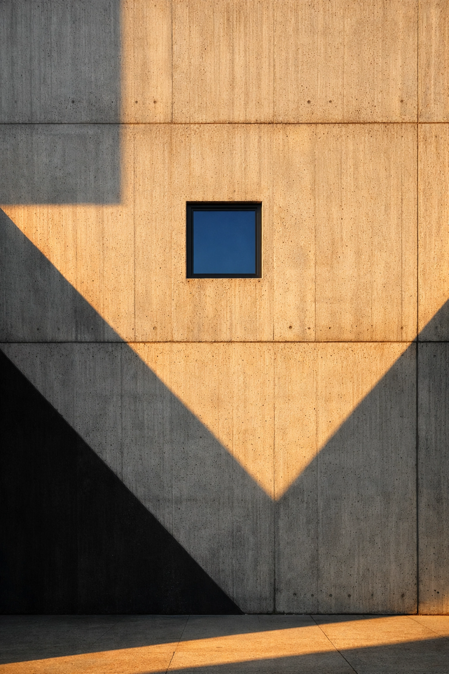 Abstract street photography ideas highlighting geometric shadows and architecture on a minimalist building.