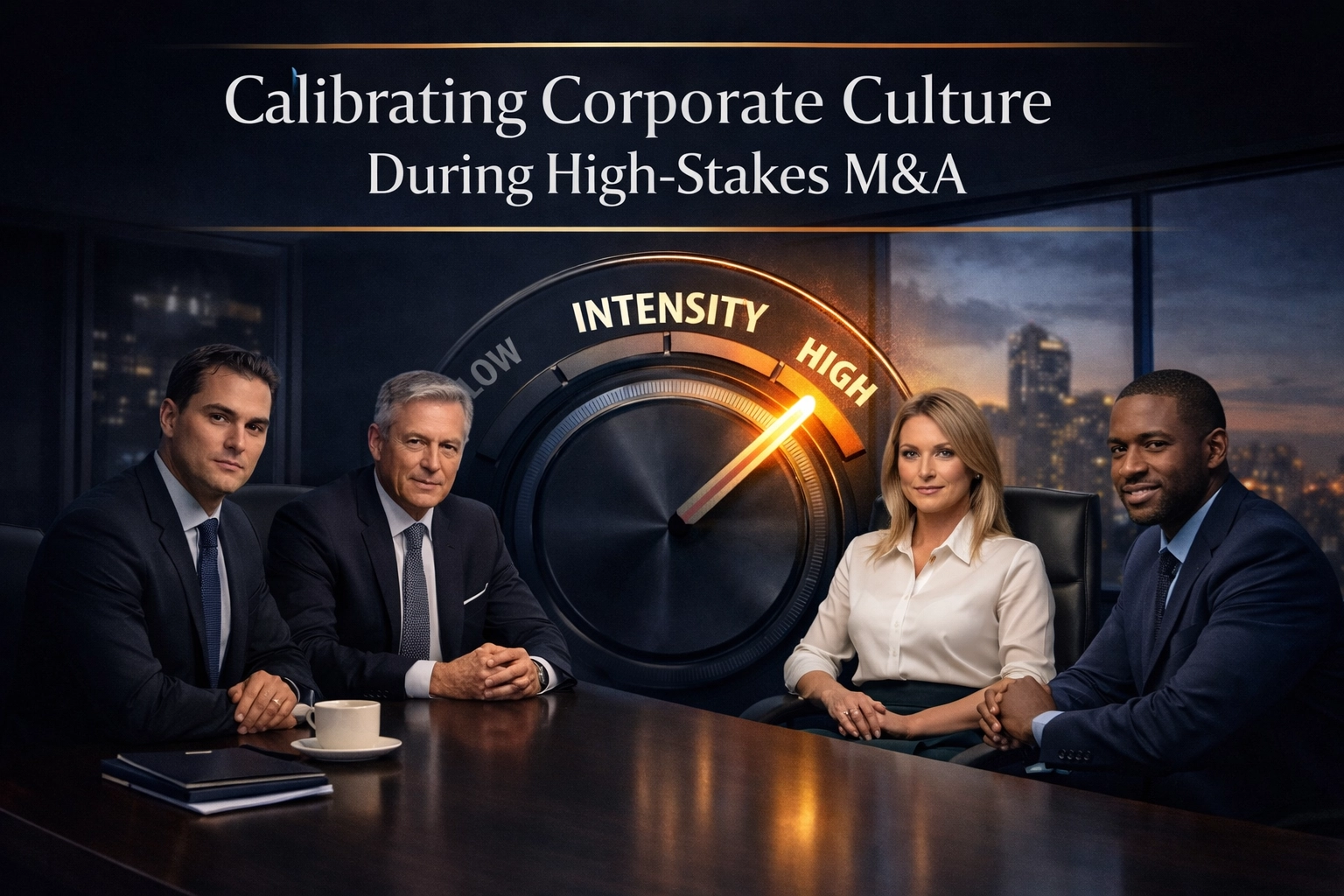 [HERO] The Intensity Thermostat: Calibrating Corporate Culture During High-Stakes M&A