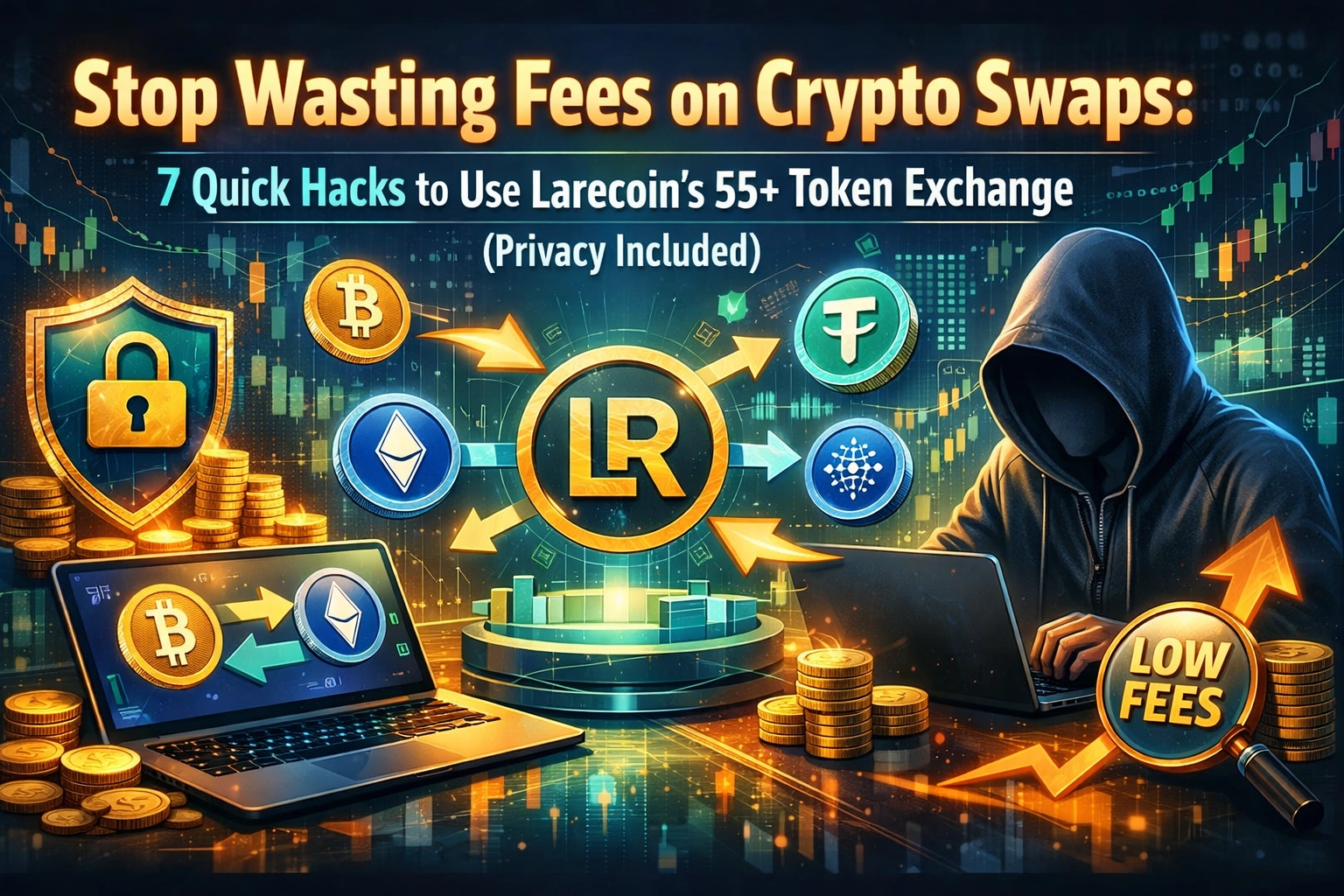 [HERO] Stop Wasting Fees on Crypto Swaps: 7 Quick Hacks to Use Larecoin