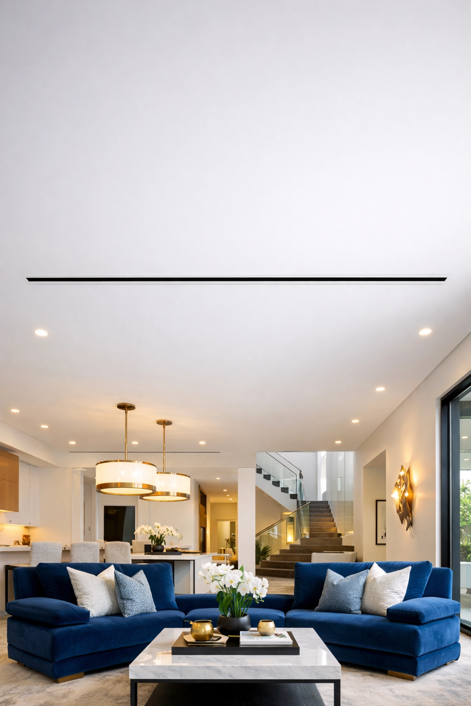 Immaculate HVAC vents in a Littleton residence following professional air duct and post construction cleaning.