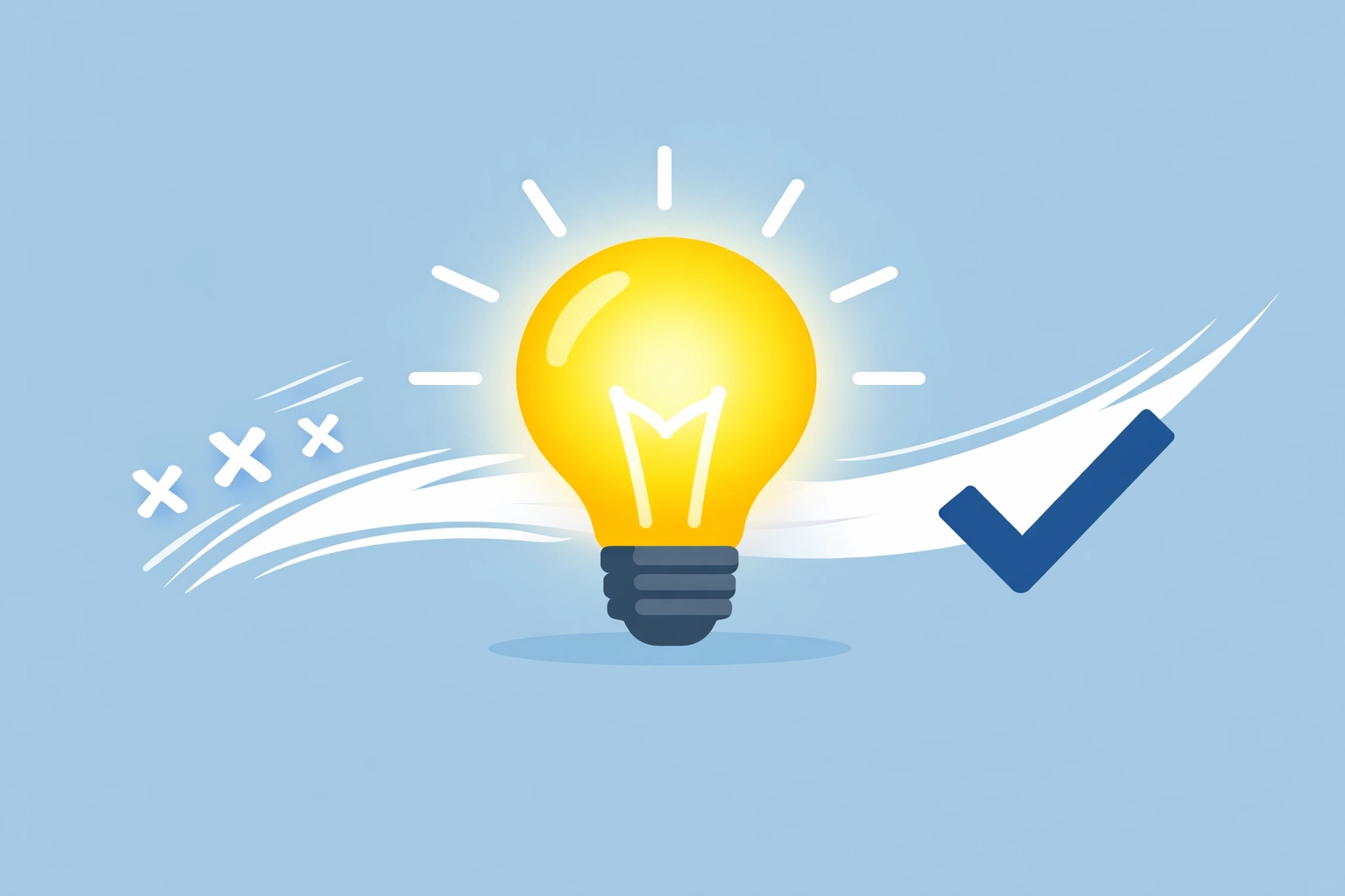 Símbolo de claridad financiera eliminando mitos sobre cómo limpiar el crédito legalmente.