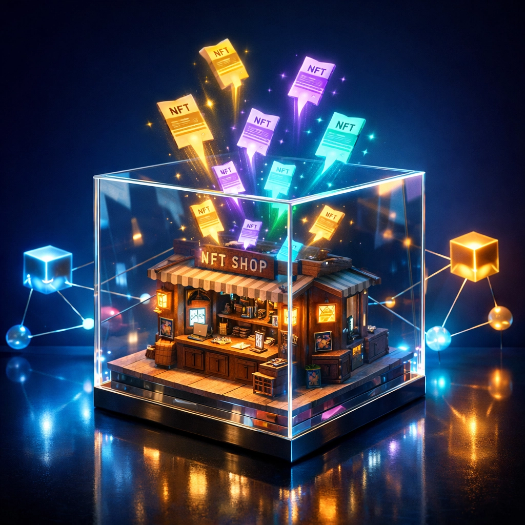 NFT receipt tokens for merchant accounting and self-custody payment tracking