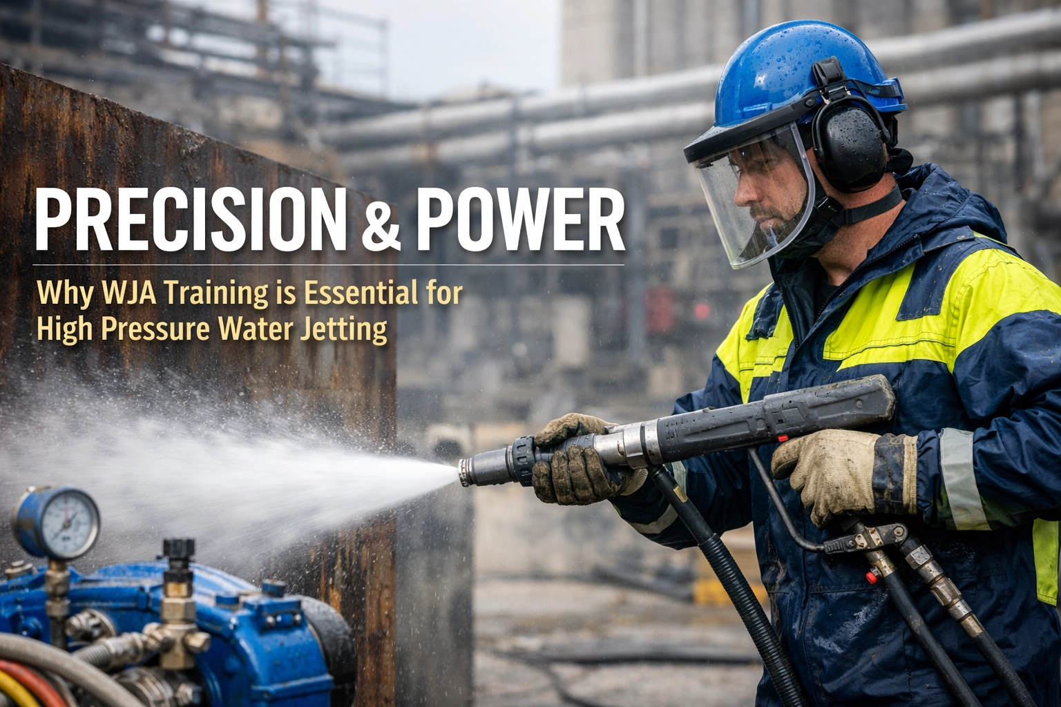 [HERO] Precision & Power: Why WJA Training is Essential for High Pressure Water Jetting