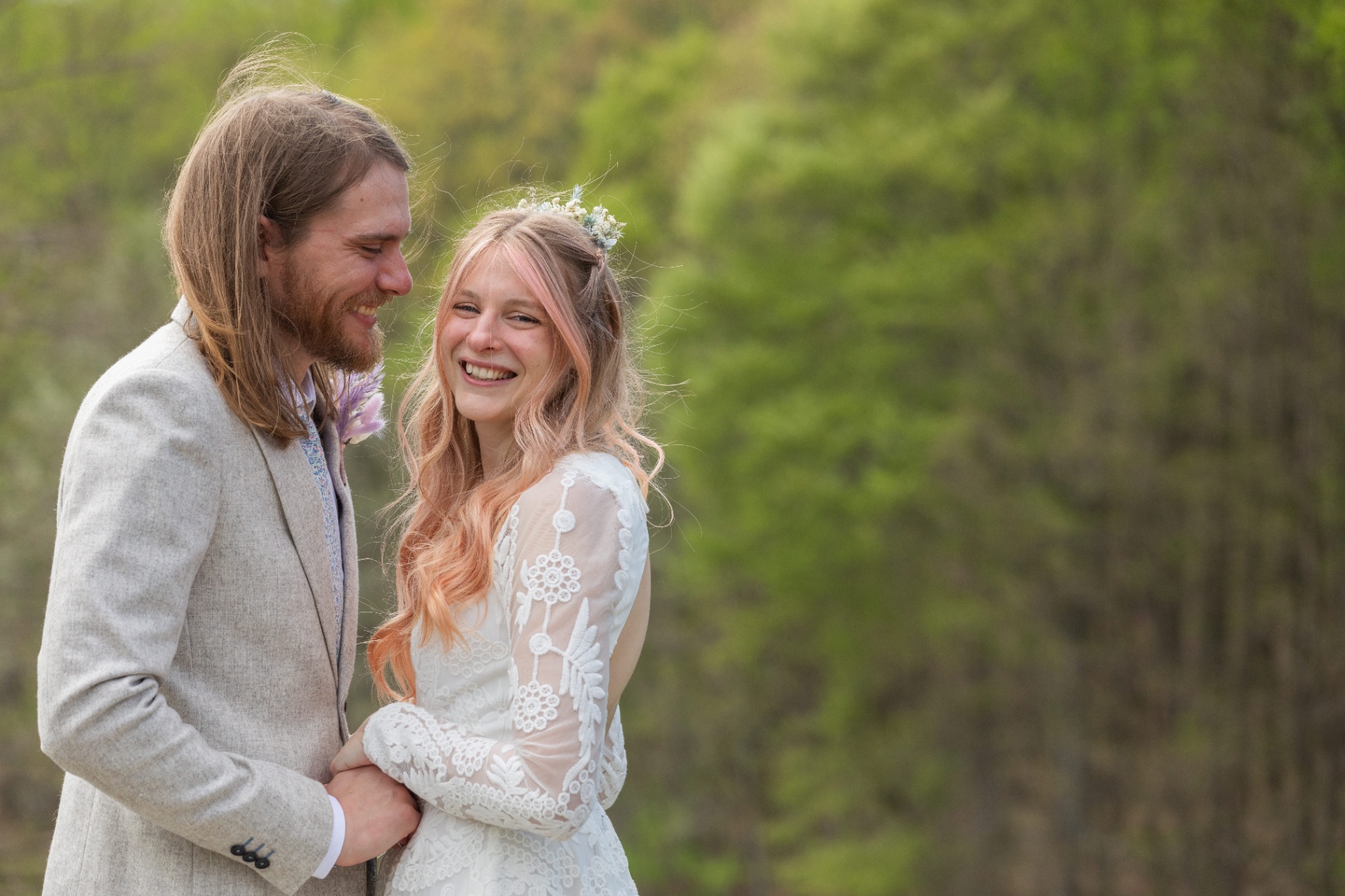 Candid joyful moment with Dani & Kyle