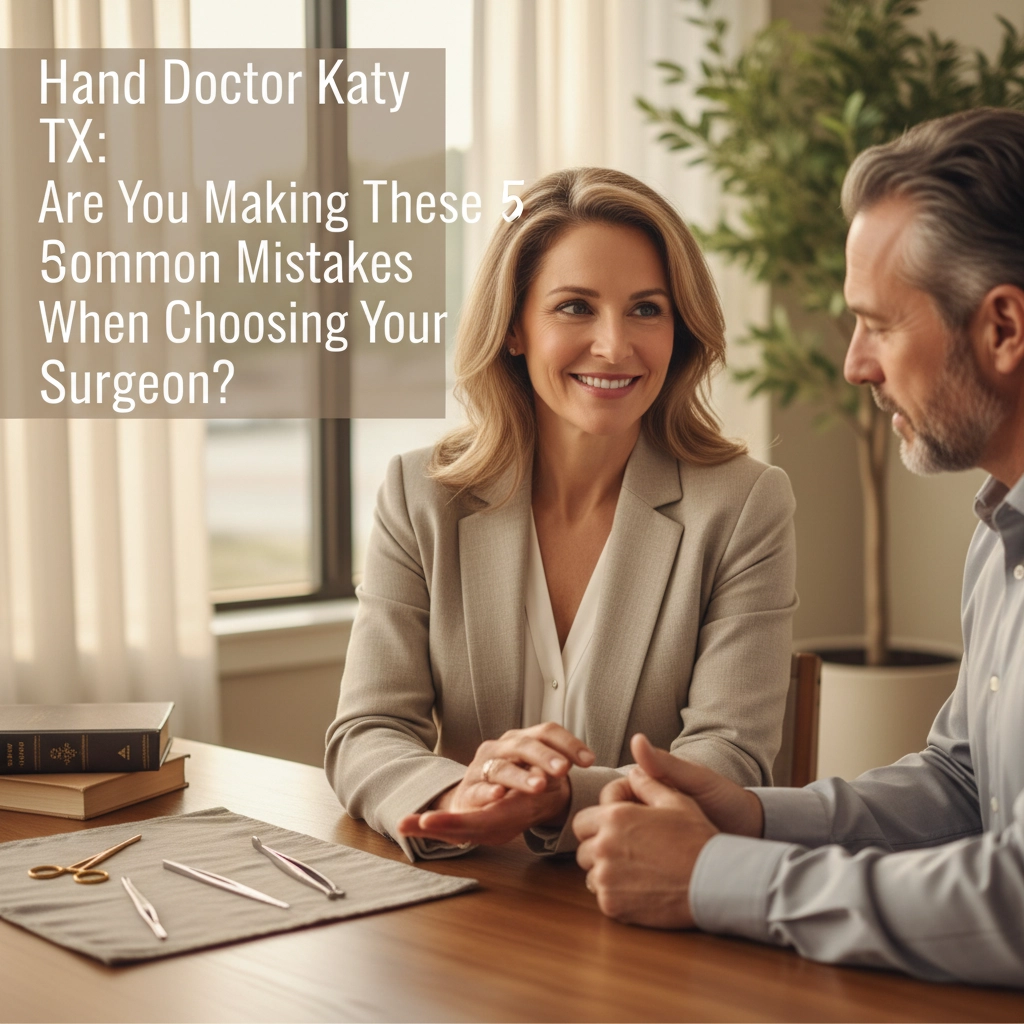 Choosing Hand Doctor Katy Texas