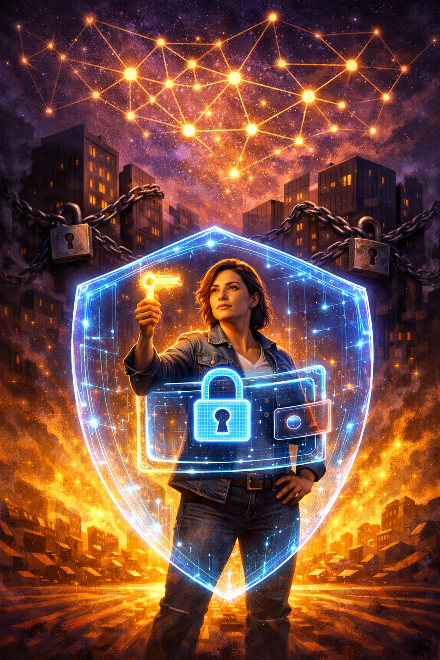 Small business owner with self-custody merchant account breaking free from payment processors