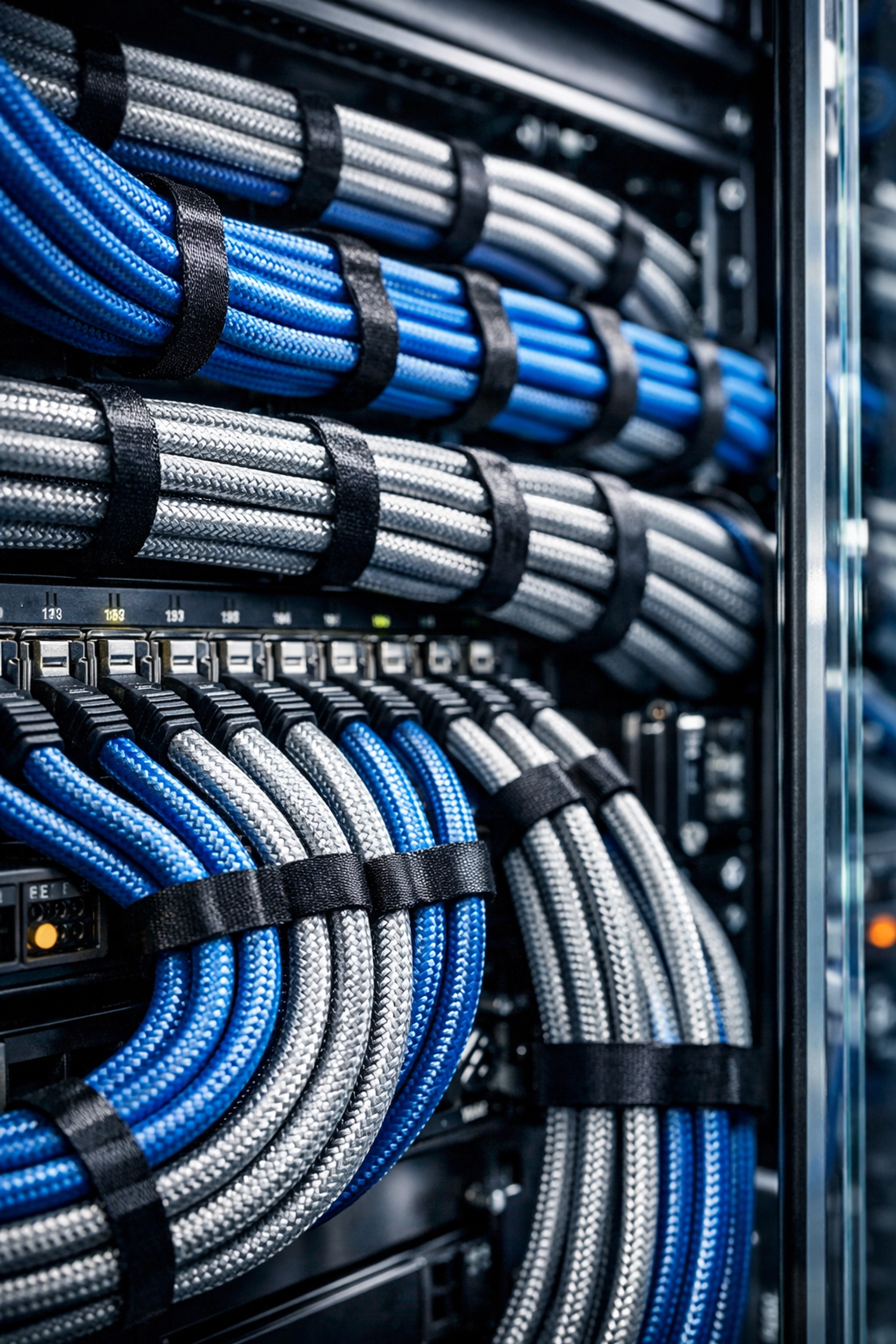 Professional structured cabling and network rack installation for reliable SME IT infrastructure.
