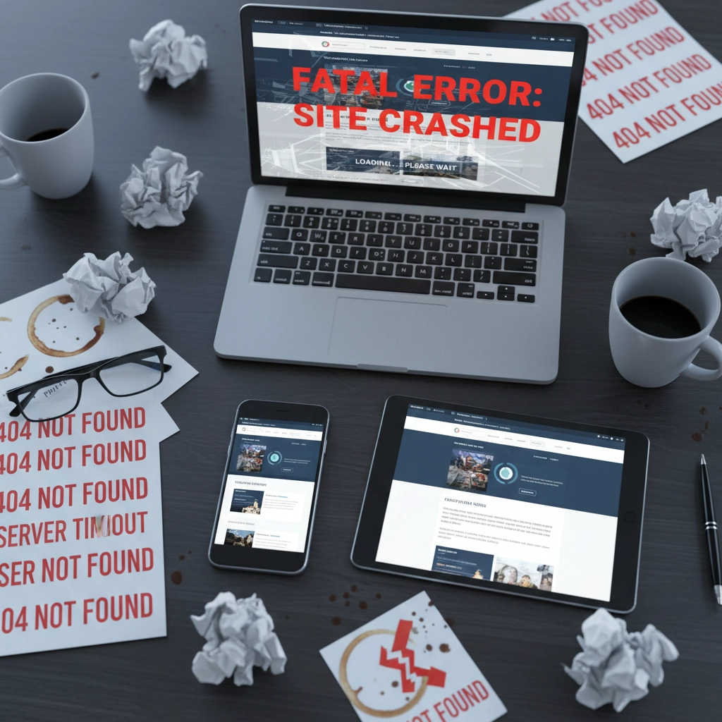 site errors and files not found