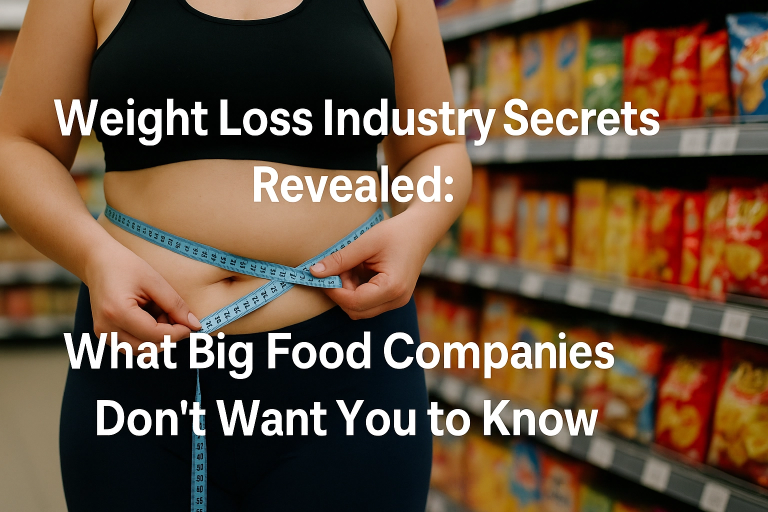 Weight Loss Industry Secrets Revealed: What Big Food Companies Don't Want You to Know