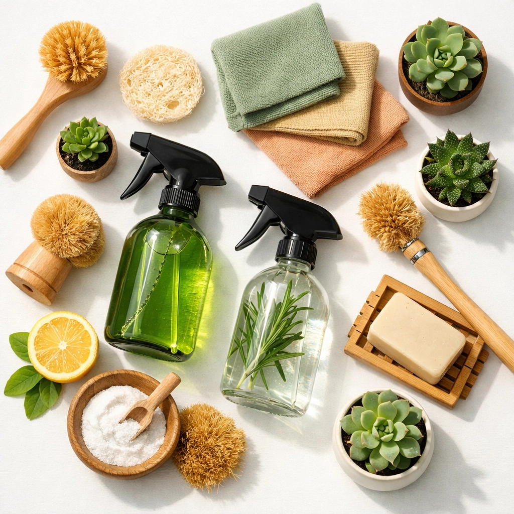 Eco-friendly commercial cleaning supplies and sustainable products