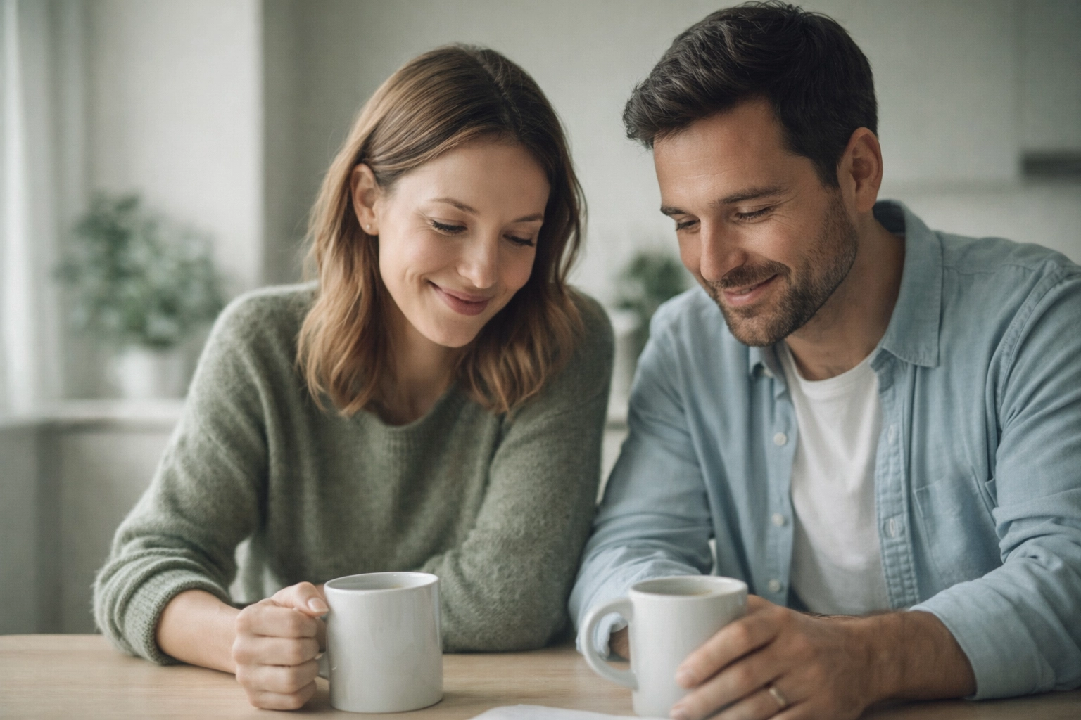 Morning sunlight filtering through leaves representing clarity in relationship patterns
