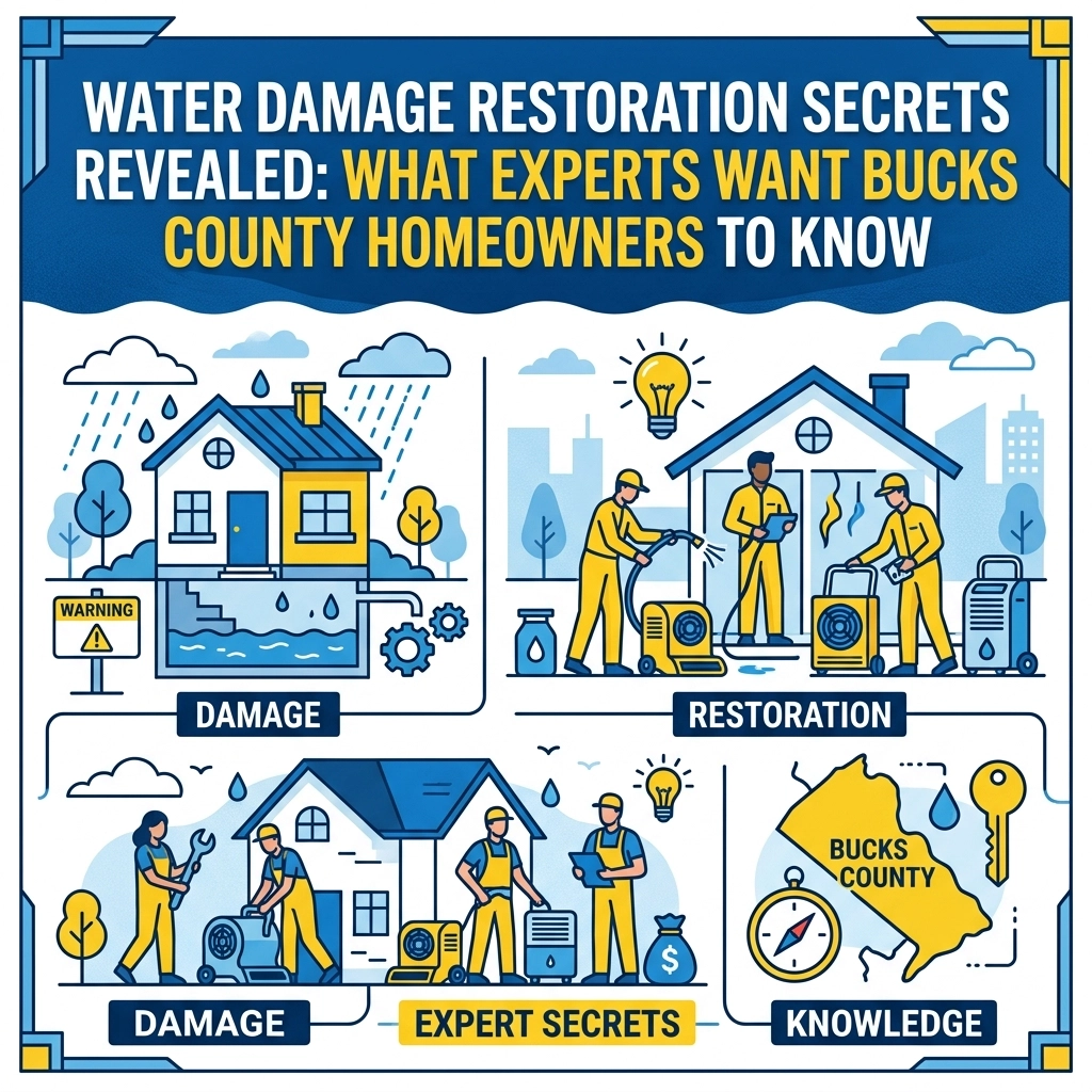 [HERO] Water Damage Restoration Secrets Revealed: What Experts Want Bucks County Homeowners to Know