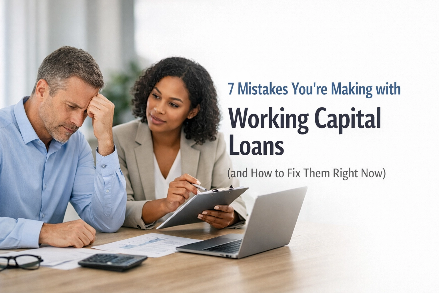 [HERO] 7 Mistakes You’re Making with Working Capital Loans (and How to Fix Them Right Now)