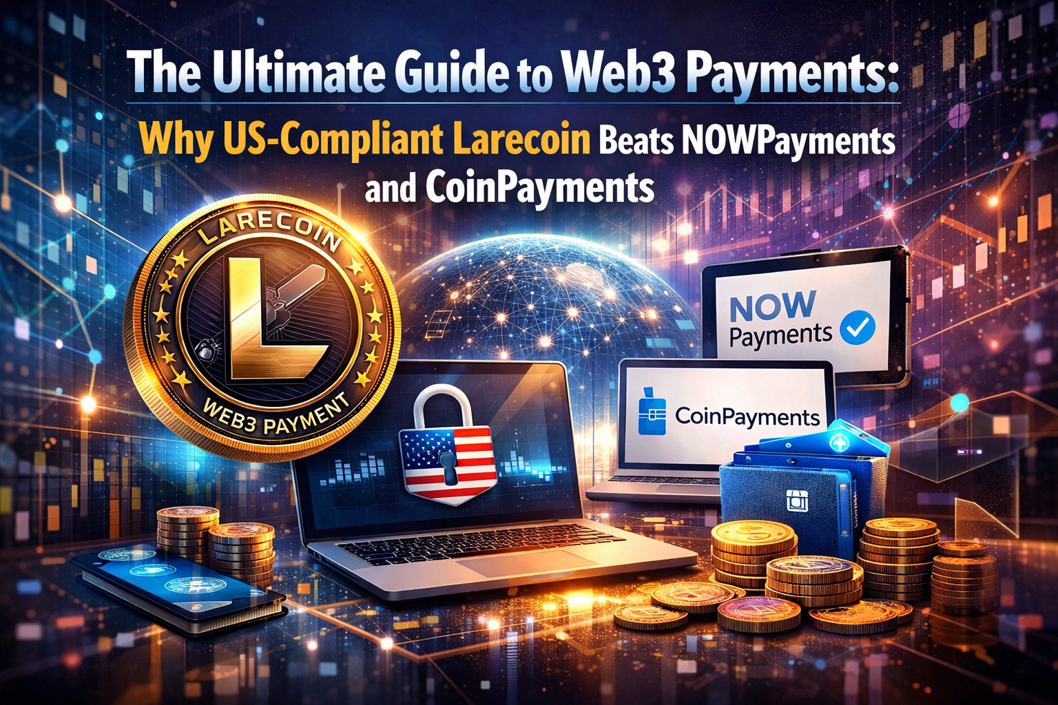 [HERO] The Ultimate Guide to Web3 Payments: Why US-Compliant Larecoin Beats NOWPayments and CoinPayments
