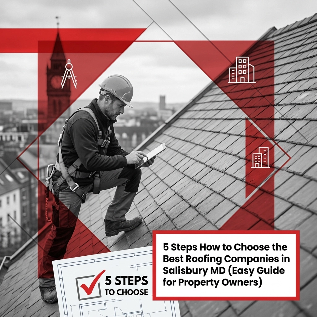5 Steps How to Choose the Best Roofing Companies in Salisbury MD (Easy Guide for Property Owners)