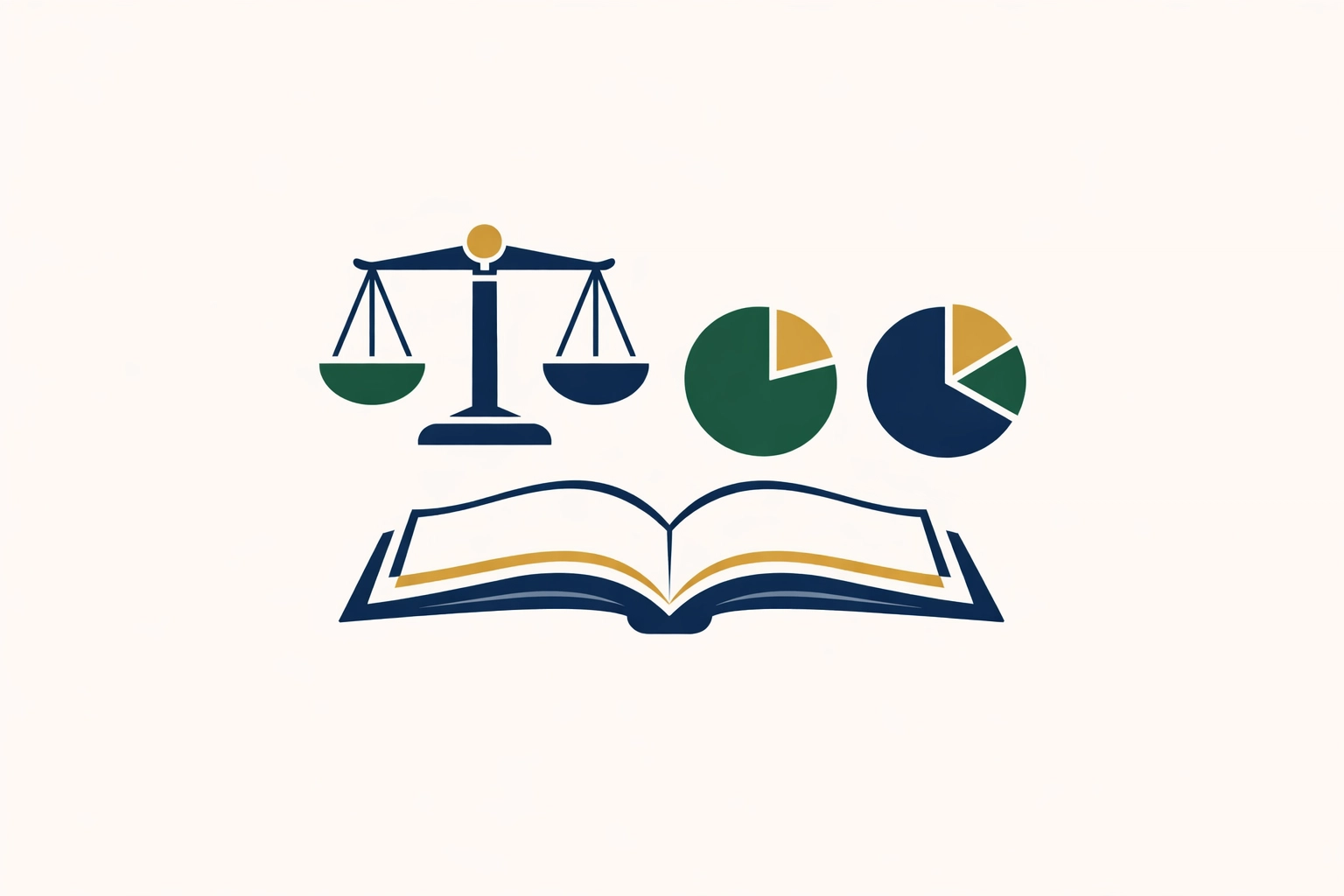 Open ledger with balanced scales representing church financial transparency